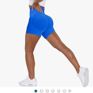 NWT Amazon seamless workout bike shorts